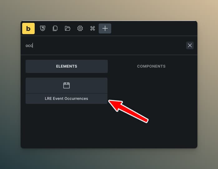 Event Occurrences Element